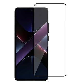 MoCoTech HD+ Edge-to-Edge Tempered Glass for Poco X7 Pro 5G – Full Screen Protector, 9H Hardness, Anti-Scratch, Case Friendly, Ultra Clear with Easy Installation Kit