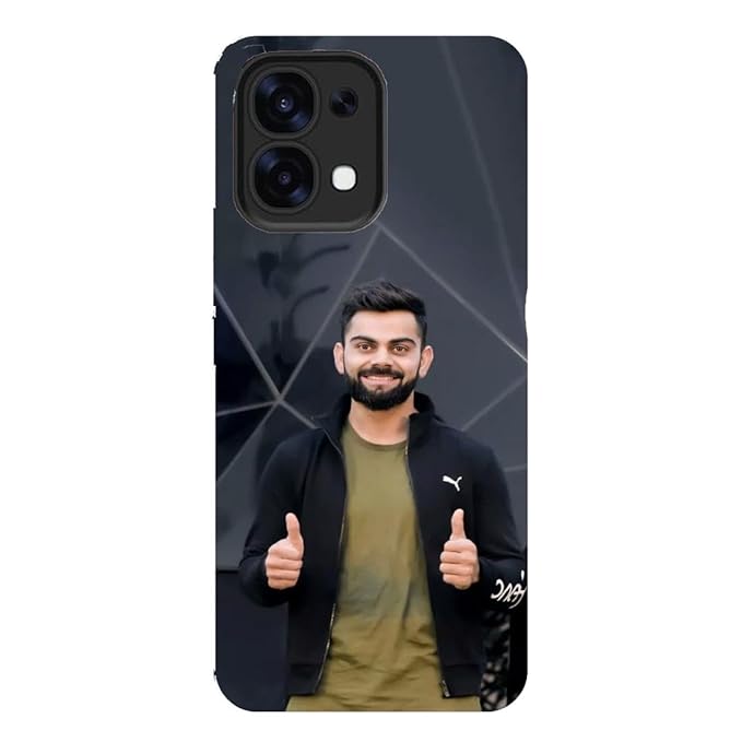 SmashItUp Virat Kholi | Cricket Designer Printed Hard Case Mobile Back Cover for Oppo F31 5G