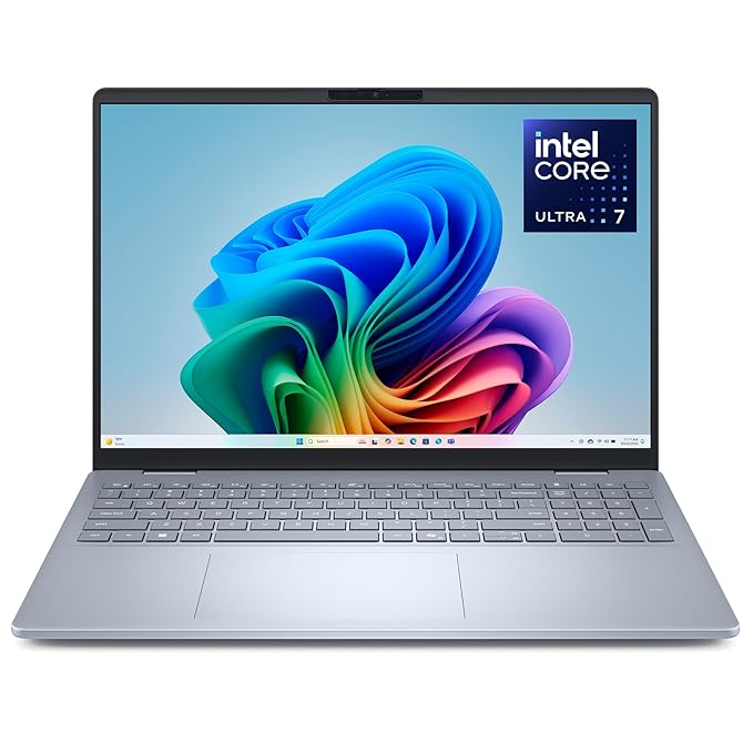 Dell 16 Plus Laptop DB16250-16.0-inch 16:10 2.5K (2560x1600) Display, Intel Core Ultra 7 256V, 16GB LPDDR5X Memory, 1TB SSD, Intel Arc Graphics, Backlit Copilot Key Keyboard - Previously Inspiron