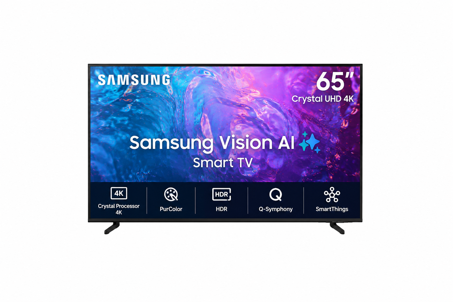 Samsung 65 inches Crystal UHD 4K Samsung Vision AI Smart TV UA65UE85AHULXL
